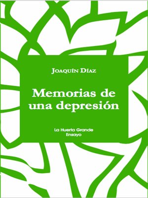 cover image of Memorias de una depresión